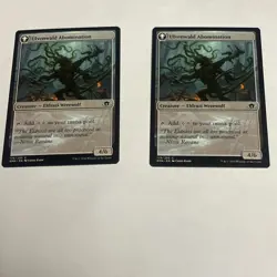 Ulvenwald Captive / Ulvenwald Abomination Eldritch Moon 175/205 NM! 2x MTG - Image 2