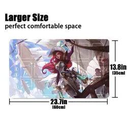 Miss Fortune MF Riftbound League of Legends Playmat+Bag Trading Card Game Mat 1 - Image 4