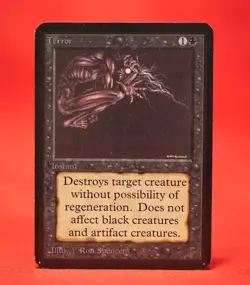 ALPHA Terror MTG Magic The Gathering 1993 - LP- - Image 1
