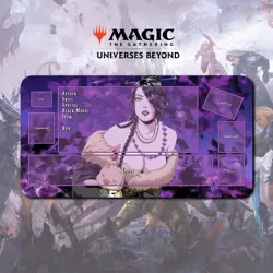 Playmat Lulu v2 - Magic The Gathering x Final Fantasy - Image 2