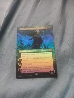 Liliana, Dreadhorde General (Borderless) Foundations Foil - Image 1