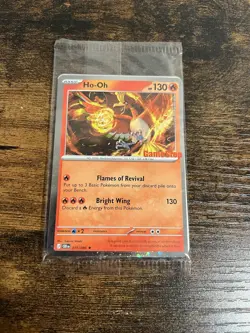 Ho-Oh 010/086 Galaxy GameStop Promo Stamped Sealed - PokemonChaos Rising - Image 1