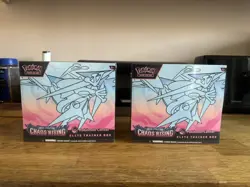 Pokemon Chaos Rising Pokemon Center Elite Trainer Box Factory Sealed x2 IN HAND - Image 1