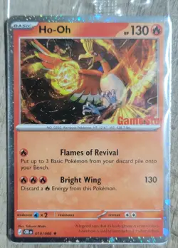 Ho-Oh 010/086 Galaxy GameStop Promo Stamped Sealed - Pokemon Chaos Rising - Image 1