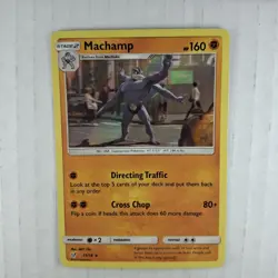Pokemon x1 Machamp - Detective Pikachu (Holo Rare 13/18) (Light Play!) - Image 1