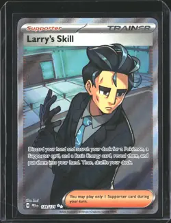 Larry's Skill 139/131 Ultra Rare Prismatic Evolutions Pokemon NM/M - Image 1