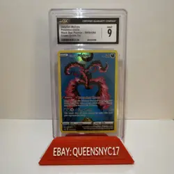 Pokemon Galarian Moltres (2023) SWSH284 Crown Zenith Tin CGC 9 Holo - Image 1