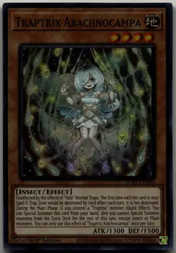 Traptrix Arachnocampa Super Rare Structure Deck: Beware of Traptrix SDBT-EN002 L - Image 1
