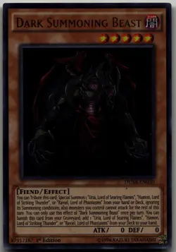 Dark Summoning Beast Ultra Rare Duelist Saga DUSA-EN030 LP - Image 1
