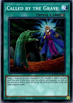 Called by the Grave - SDWD-EN026 - Common - 1st Edition NM - Yugioh! - Image 1