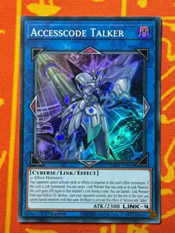 YUGIOH ACCESSCODE TALKER SUPER RARE 1ST NM RA02-EN044 - Image 1