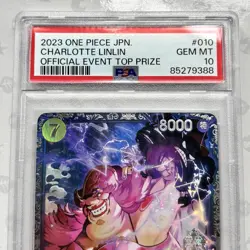 Charlotte Linlin ST07-010 PSA 10 Flagship Official Event Prize Promo One Piece - Image 3