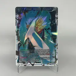 Final Hope Slash BT10-056 SR FOIL Dragon Ball Super Card Game TCG - Image 1