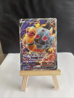 Torkoal V 188/202 Sword & Shield NM Full Art Ultra Rare Pokemon Card - Image 1