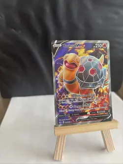 Torkoal V 188/202 Sword & Shield NM Full Art Ultra Rare Pokemon Card - Image 2