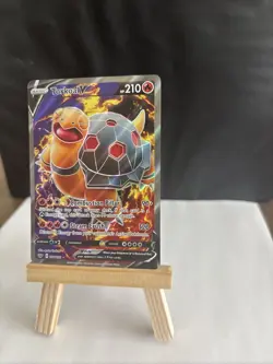 Torkoal V 188/202 Sword & Shield NM Full Art Ultra Rare Pokemon Card - Image 3