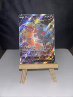 Torkoal V 188/202 Sword & Shield NM Full Art Ultra Rare Pokemon Card - Image 4