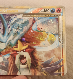 Suicune & Entei Legend (Top) Unleashed #94/95 Holo Pokemon Card - Image 4