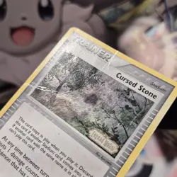 Cursed Stone Legend Maker Stamped 72/92 Holo Swirl 2006 Pokemon Card - HP - Image 5