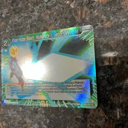 Trunks Final Hope Slash Humanity's Secret Weapon Foil Dragon Ball Super Card NM - Image 2