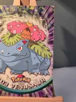 Pokemon 1999 Topps TV Venusaur #03 Card - Image 2