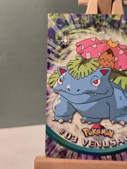 Pokemon 1999 Topps TV Venusaur #03 Card - Image 3