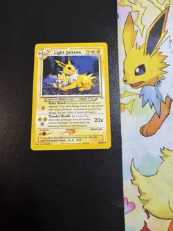 Pokemon TCG Light Jolteon Neo Destiny Card 48/105 Unlimited Uncommon - Image 2