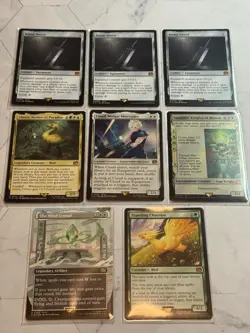 MTG Final Fantasy Card Lot | 3x Buster Sword, Cloud, And More! - Image 1