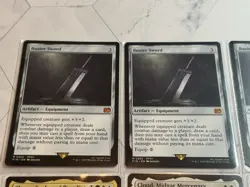 MTG Final Fantasy Card Lot | 3x Buster Sword, Cloud, And More! - Image 2