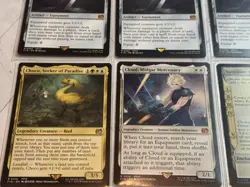 MTG Final Fantasy Card Lot | 3x Buster Sword, Cloud, And More! - Image 4