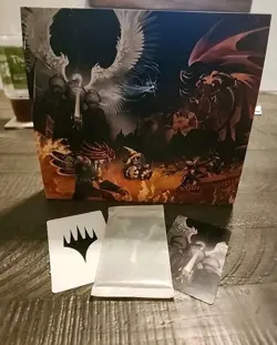 6 Art Cards MTG Final Fantasy IX The Siege Of Alexandria Scene Box Set + Easel - Image 5