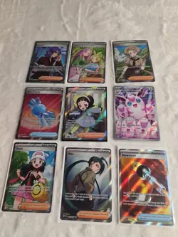 Pokemon Tcg Rare Trainer 9 Card Lot Poppy - Image 1
