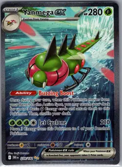 Yanmega ex 228/182 SIR SV10: Destined Rivals - Pokemon Card - NM - Image 1