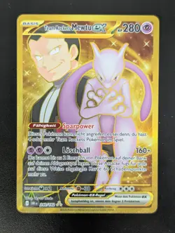 Pokemon Team Rockets Mewtu ex 240/182 NM DE Ewige Rivalen - Image 1
