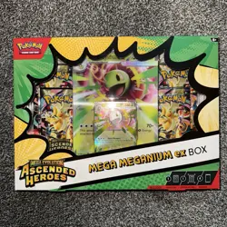 Pokemon TCG Mega Evolution Ascended Heroes Mega Meganium EX Box ✅FAST DELIVERY✅ - Image 1