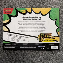 Pokemon TCG Mega Evolution Ascended Heroes Mega Meganium EX Box ✅FAST DELIVERY✅ - Image 2