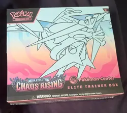 2x Pokemon TCG Chaos Rising Pokemon Center Elite Trainer Box ETB IN HAND - Image 3