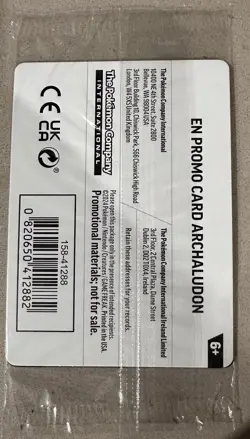 Archaludon - 107/142 - Pokemon TCG - Stellar Crown - Sealed Promo EB GAMES - Image 2