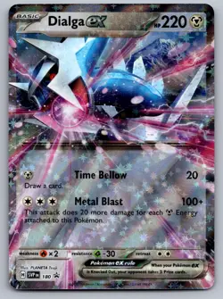 Dialga ex 180 Holo Promo Scarlet & Violet Promo Pokemon Holo Near Mint - Image 1