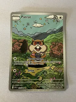 Pokemon TCG: Patrat 152/086 White Flare Illustration Rare - Image 1