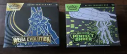Pokemon Eite Trainer Box Lot (Mega Evolution & Perfect Order) - Image 1