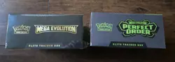 Pokemon Eite Trainer Box Lot (Mega Evolution & Perfect Order) - Image 5