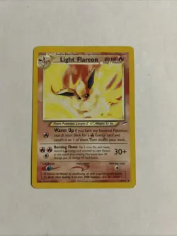 Light Flareon 46/105 Neo Destiny Unlimited Uncommon Pokemon NM - Image 1