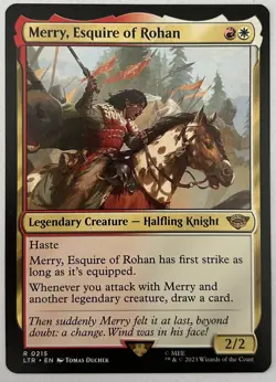 Merry, Esquire of Rohan Universes Beyond: The Lord of the Rings - MTG - NM - Image 1