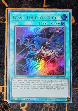 YUGIOH Kewl Tune Synchro (PHRE-EN039) Ultra Rare 1st Edition Near Mint - Image 1