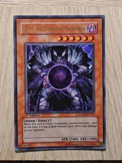 SDDE-EN001 | Caius the Shadow Monarch | Ultra Rare (1st Edition) YuGiOh 5 - Image 1