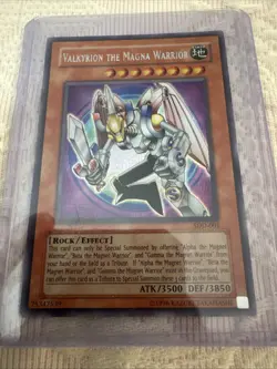 Yugioh Valkyrion the Magna Warrior SDD-001 Parallel Secret Rare - Image 1