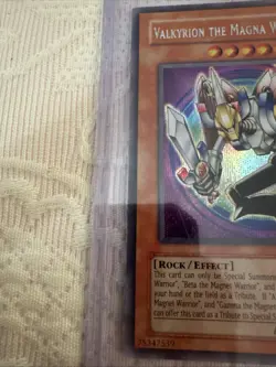Yugioh Valkyrion the Magna Warrior SDD-001 Parallel Secret Rare - Image 3
