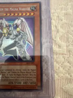 Yugioh Valkyrion the Magna Warrior SDD-001 Parallel Secret Rare - Image 4