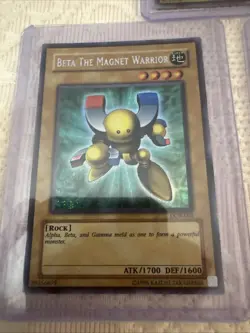 Yu-Gi-Oh TCG Alpha Beta and Gamma The Magnet Warrior Unlimited DOR-001 002 003 - Image 2
